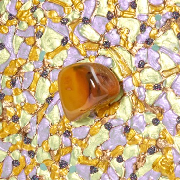 Cutie pictata Damasc