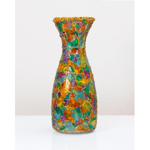 Vaza pictata Platres