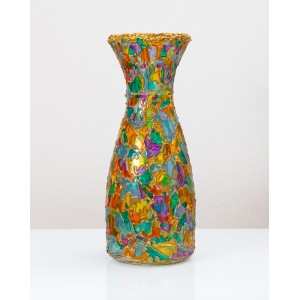 Vaza pictata Platres